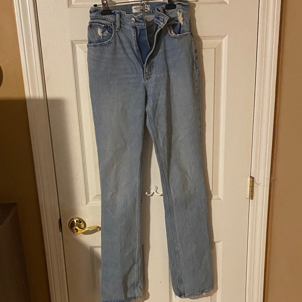 Abercrombie & Fitch ‘70s vintage flare ultra high rise size 2 Long